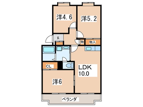 ルミエ－ル湘南の物件間取画像